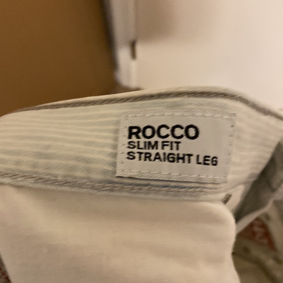 Express Rocco Slim Fit Straight Leg Denim Jeans Size 34x32 - Picture 11 of 12